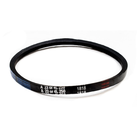 D&D A23/4L250 Classical V-Belt, 25 in Outside Length, 1/2 in Top Width, 1 Ribs A23/4L250